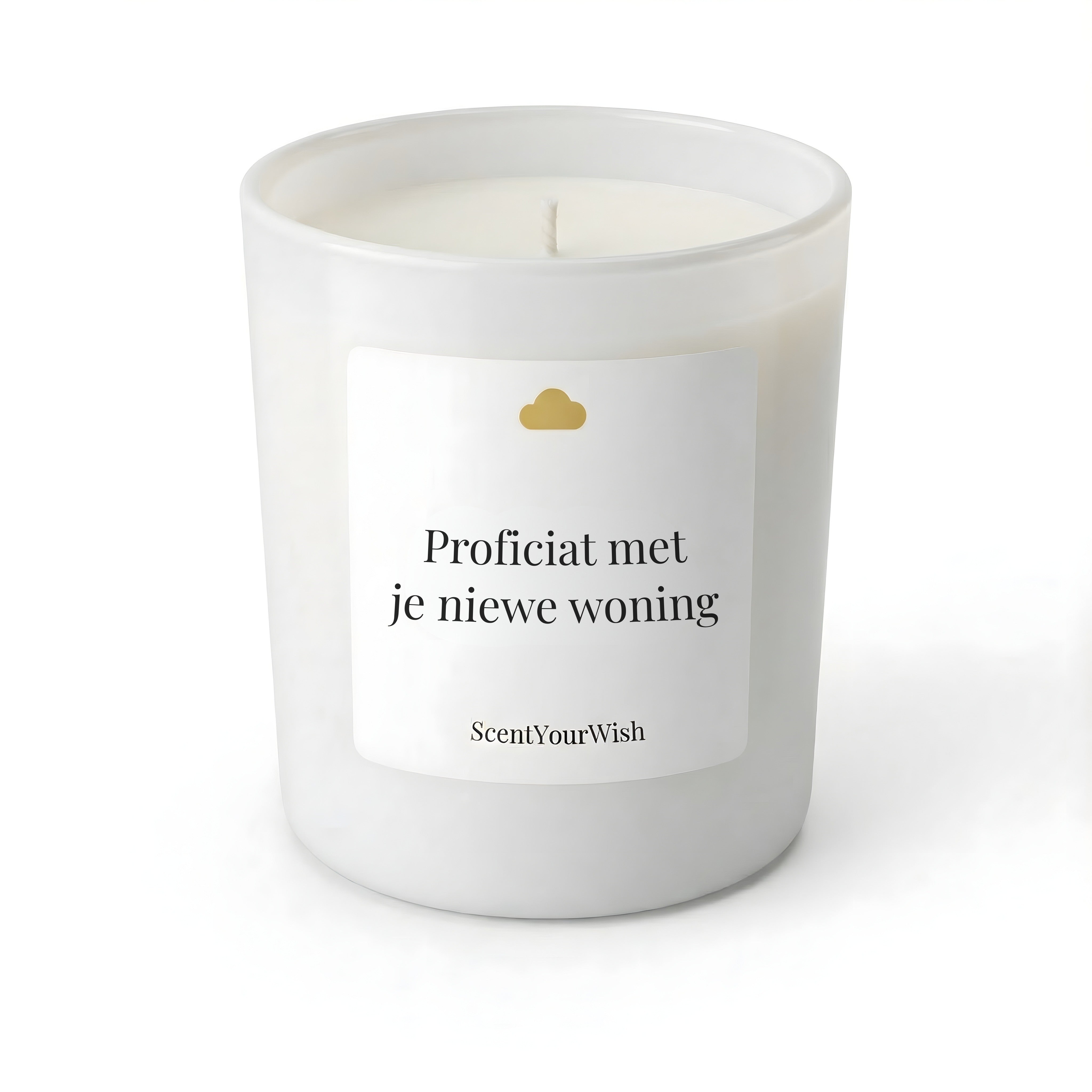 Proficiat met je niewe woning