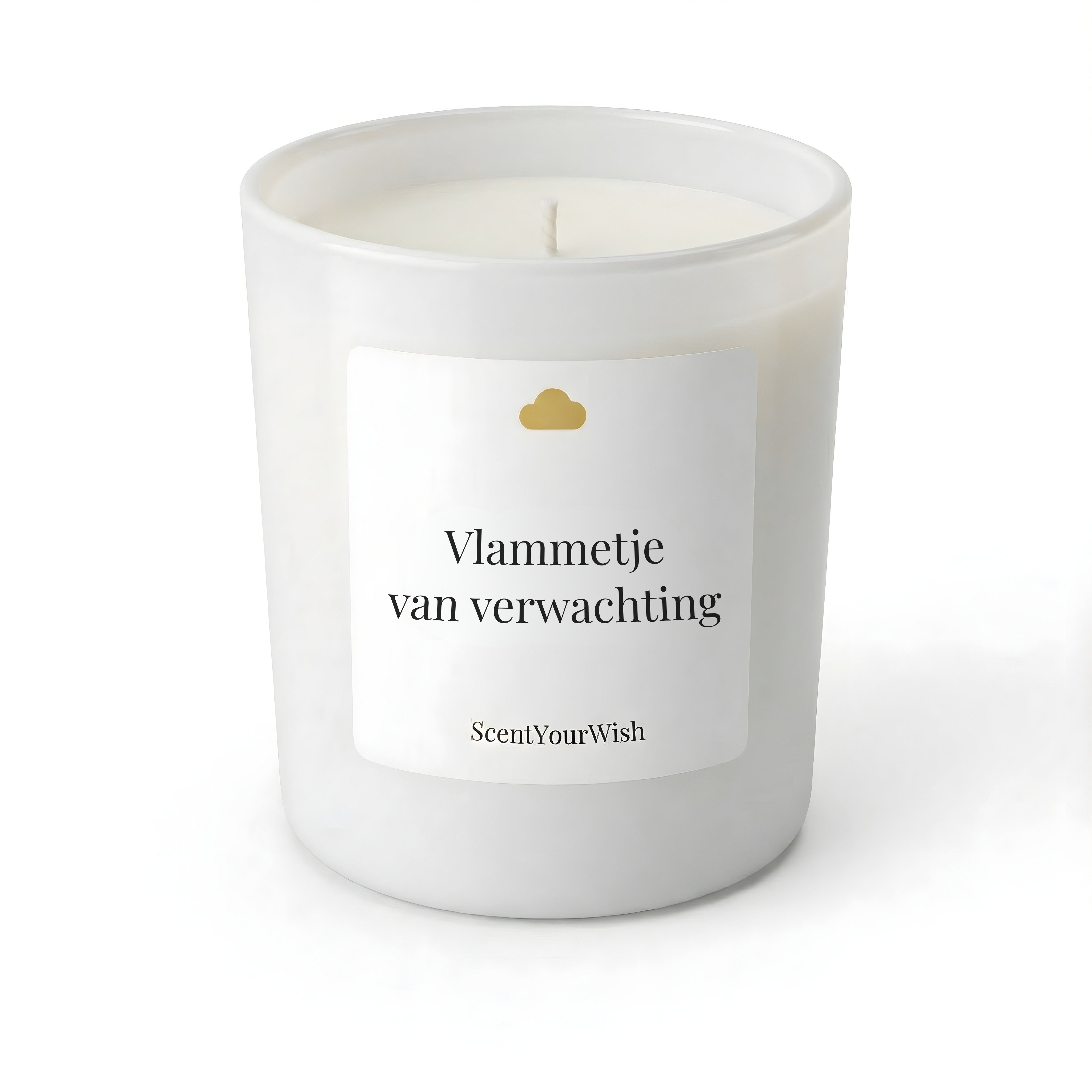 Vlammetje van verwachting